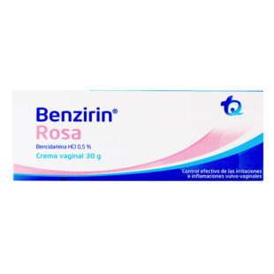 Benzirin Rosa Crema Vaginal 30 Gr (3%+)