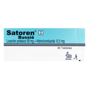 Satoren H 50/12.5Mg 30 Tabletas (A)(Pdb(3%+)(Pae)
