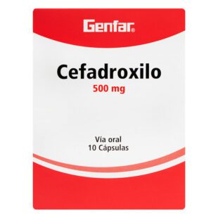 Cefadroxilo 500 Mg 10 Cápsulas Gf