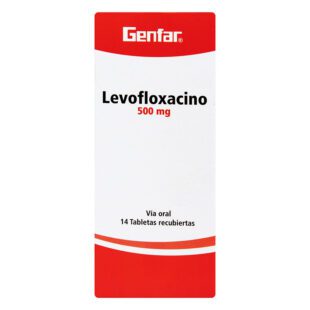 Levofloxacino 500 Mg 14 Tabletas Gf