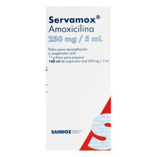 Servamox 250 Mg Suspensión 100 Ml