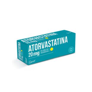 Atorvastatina 20 Mg 50 Tabletas Lp