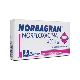 Norbagram 400 Mg 14 Tabletas