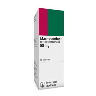 Macrodantina 50 Mg 40 Cápsulas
