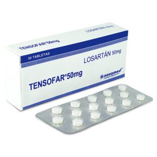 Tensofar 50 Mg 30 Tabletas