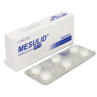 Mesulid 100 Mg 6 Tabletas