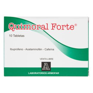 Quimoral Forte 400Mg 10 Tabletas