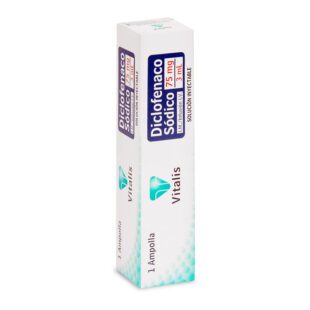 Diclofenaco 75Mg/3Ml 1 Ampolla