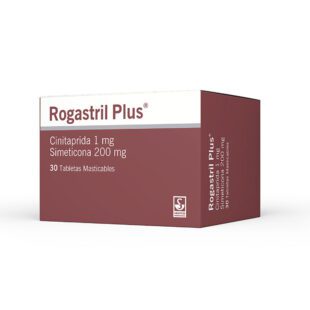 Rogastril Plus 1 Mg/200 Mg 30 Tabletas Masticables
